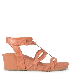 Baretraps Wedge Sandals|Rebound Sandals-Raeanne Wedge Sandal Ginger