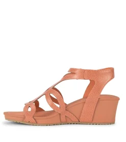 Baretraps Wedge Sandals|Rebound Sandals-Raeanne Wedge Sandal Ginger