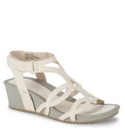Baretraps Wedge Sandals|Rebound Sandals-Raeanne Wedge Sandal Cream