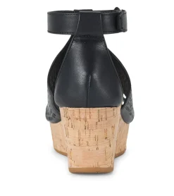 Baretraps Wedge Sandals-Raisie Wedge Sandal Black