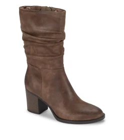 Baretraps Knee High Boots-Raz Mid Calf Boot DarkTaupe