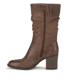 Baretraps Knee High Boots-Raz Mid Calf Boot DarkTaupe