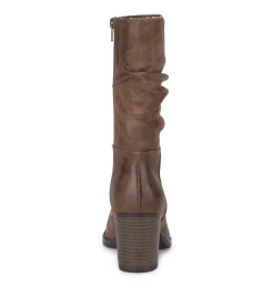 Baretraps Knee High Boots-Raz Mid Calf Boot DarkTaupe