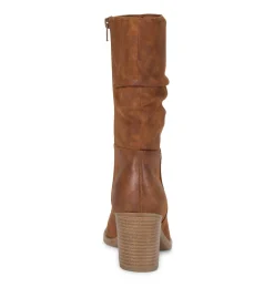Baretraps Knee High Boots-Raz Mid Calf Boot Toffee
