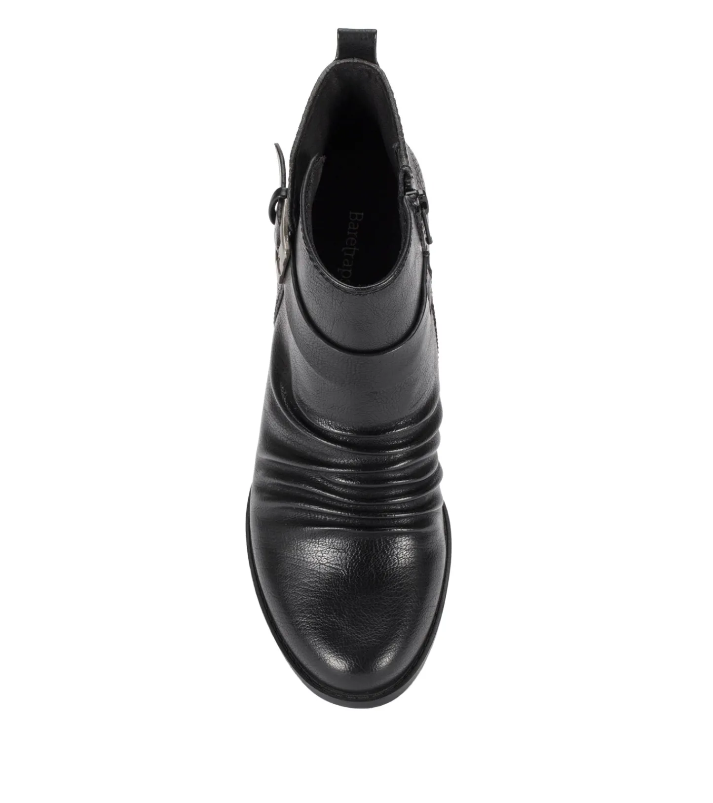 Baretraps Booties-Rebel Block Heel Bootie Black