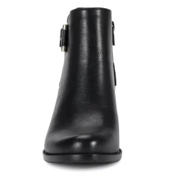 Baretraps Booties-Reggie Block Heel Bootie Black