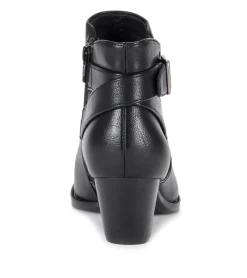 Baretraps Booties-Reggie Block Heel Bootie Black