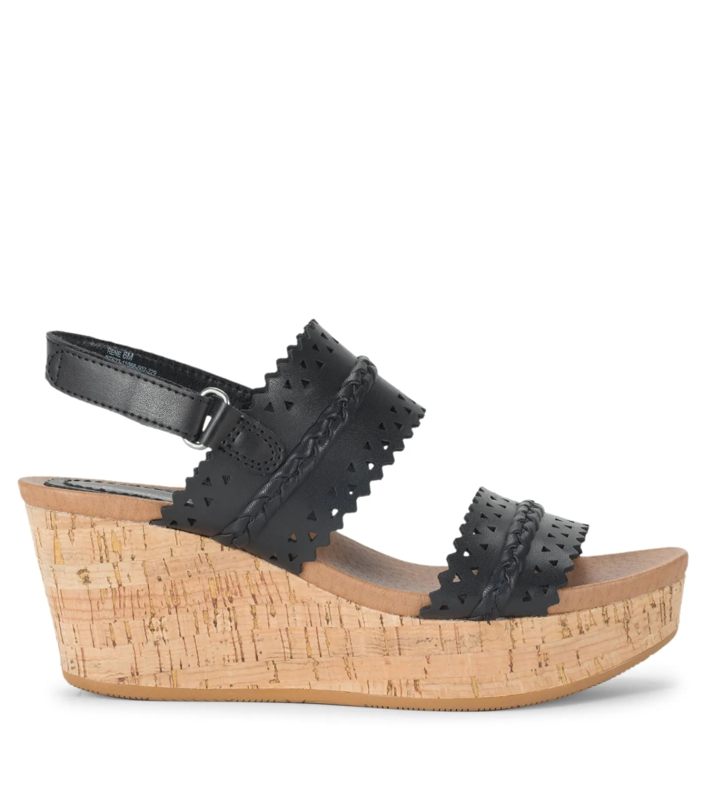 Baretraps Wedge Sandals-Rene Wedge Sandal Black