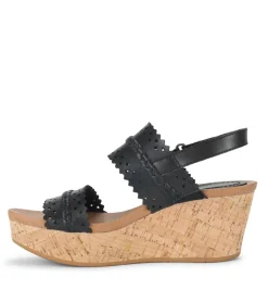 Baretraps Wedge Sandals-Rene Wedge Sandal Black