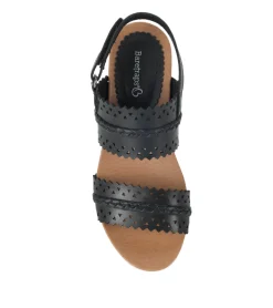 Baretraps Wedge Sandals-Rene Wedge Sandal Black