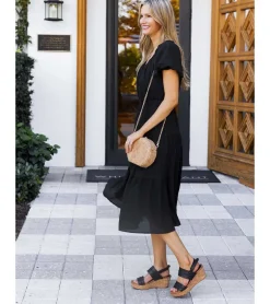 Baretraps Wedge Sandals-Rene Wedge Sandal Black