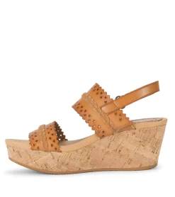 Baretraps Wedge Sandals-Rene Wedge Sandal Nude