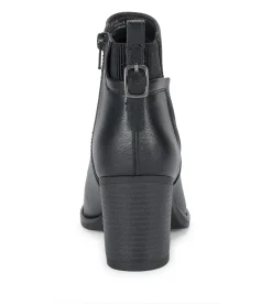 Baretraps Booties-Rhoslyn Block Heel Bootie Black