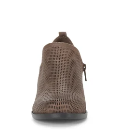 Baretraps Booties-Ridgely Block Heel Bootie DarkTaupe