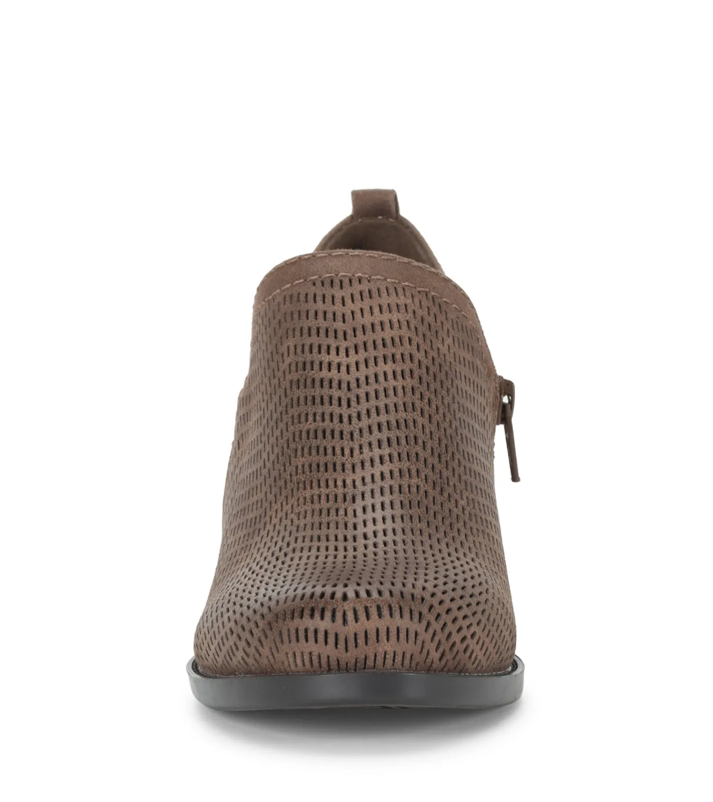 Baretraps Booties-Ridgely Block Heel Bootie DarkTaupe