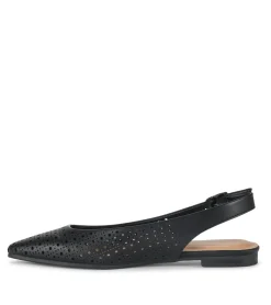 Baretraps Flats & Loafers-Riva Slingback Flat Black