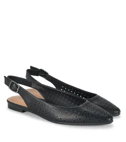 Baretraps Flats & Loafers-Riva Slingback Flat Black