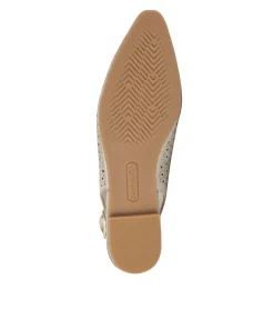 Baretraps Flats & Loafers-Riva Slingback Flat Champagne