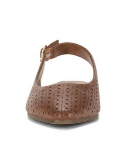 Baretraps Flats & Loafers-Riva Slingback Flat DarkBeechnut