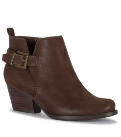 Baretraps Booties-Rudy Block Heel Bootie MediumBrown