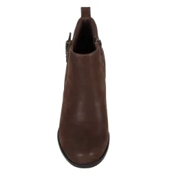 Baretraps Booties-Rudy Block Heel Bootie MediumBrown