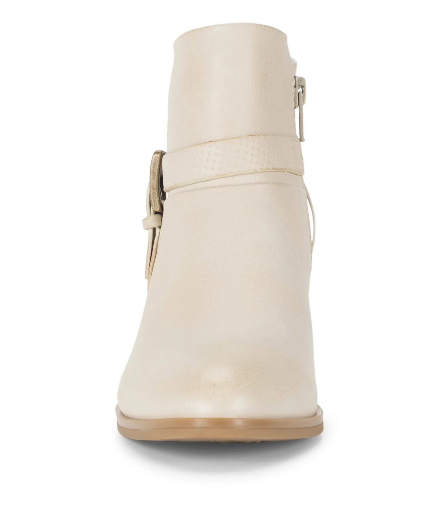 Baretraps Booties-Santos Block Heel Bootie Milkyway