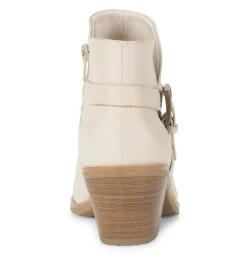 Baretraps Booties-Santos Block Heel Bootie Milkyway