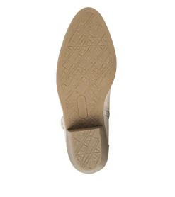 Baretraps Booties-Santos Block Heel Bootie Milkyway