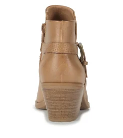 Baretraps Booties-Santos Block Heel Bootie SaltedCaramel
