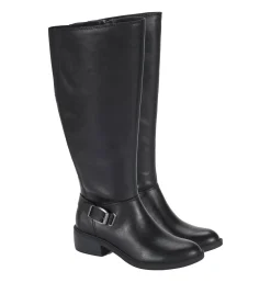 Baretraps Knee High Boots-Sasson Tall Boot Black
