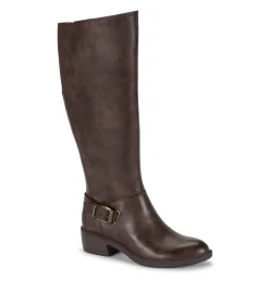 Baretraps Knee High Boots-Sasson Tall Boot DarkBrown