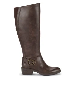 Baretraps Knee High Boots-Sasson Tall Boot DarkBrown