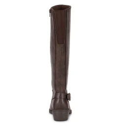 Baretraps Knee High Boots-Sasson Tall Boot DarkBrown