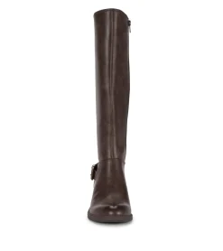Baretraps Wide Calf Boots|Knee High Boots-Sasson Wide Calf Tall Boot DarkBrown