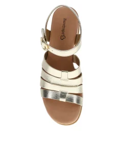 Baretraps Wedge Sandals-Savannah Wedge Sandal LightGold
