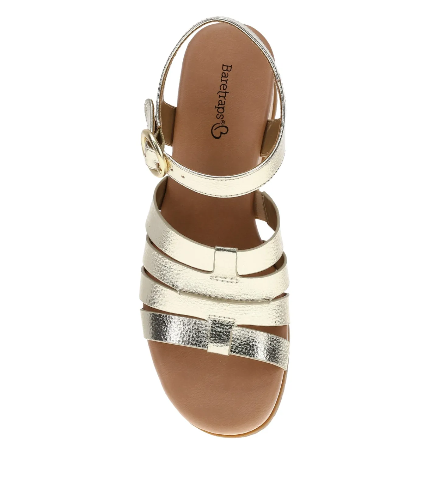 Baretraps Wedge Sandals-Savannah Wedge Sandal LightGold