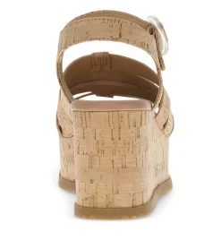 Baretraps Wedge Sandals-Savannah Wedge Sandal NaturalCork