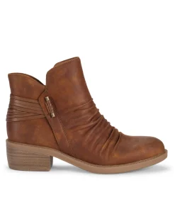 Baretraps Booties-Sazzie Bootie Toffee