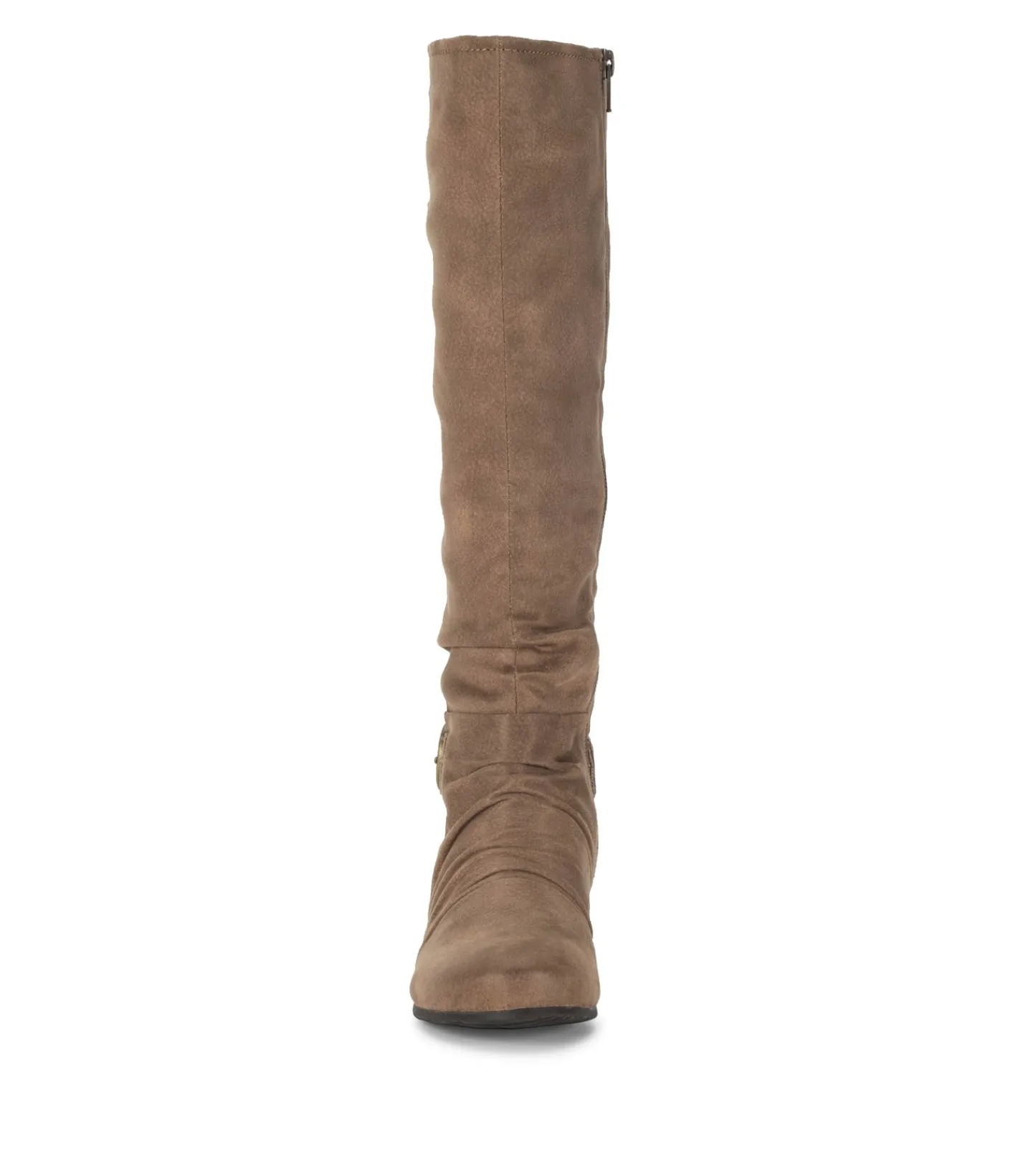 Baretraps Knee High Boots-Scarlett Tall Wedge Boot Truffle