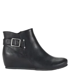 Baretraps Booties-Serena Wedge Bootie Black