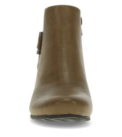 Baretraps Booties-Serena Wedge Bootie Truffle