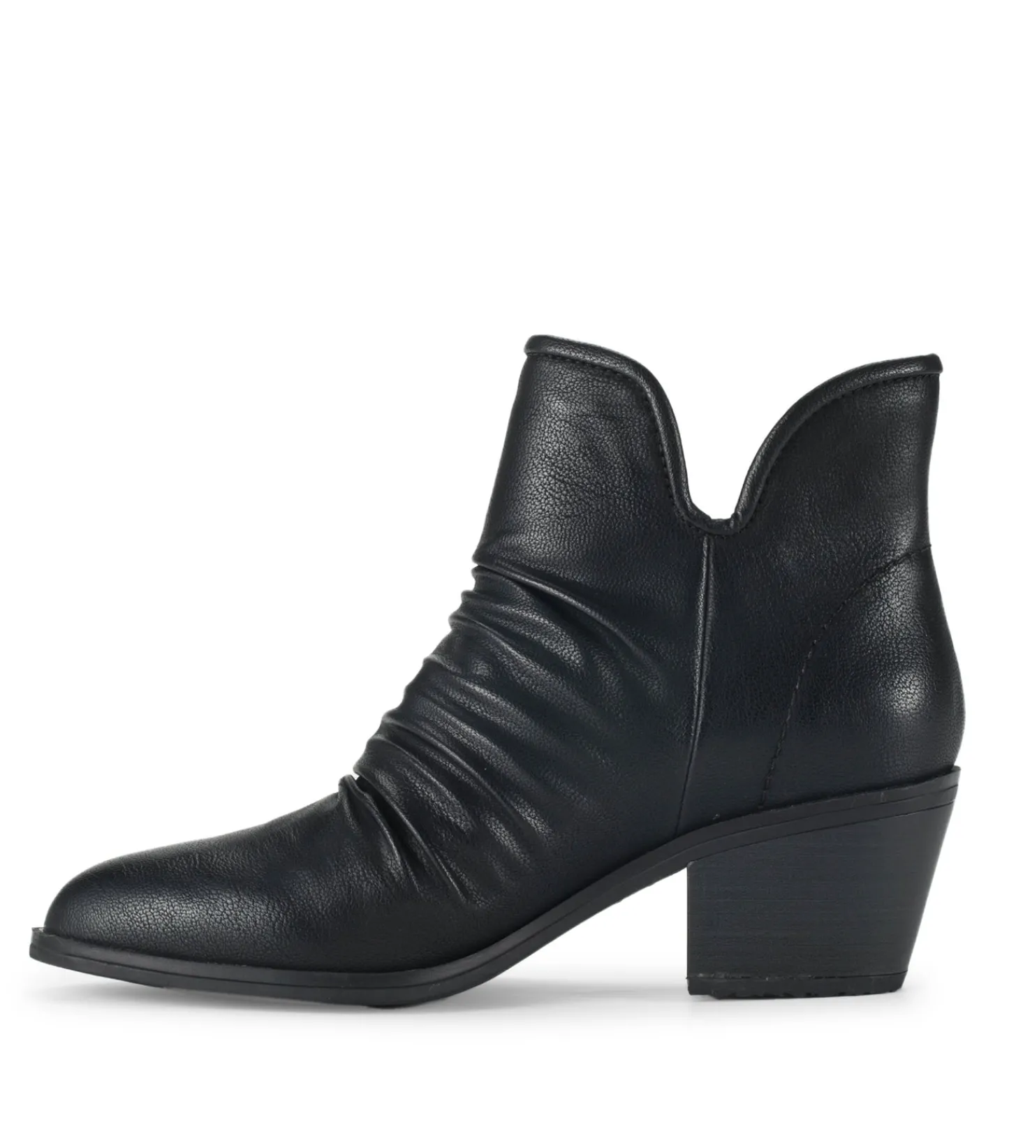 Baretraps Booties-Serenity Block Heel Bootie Black