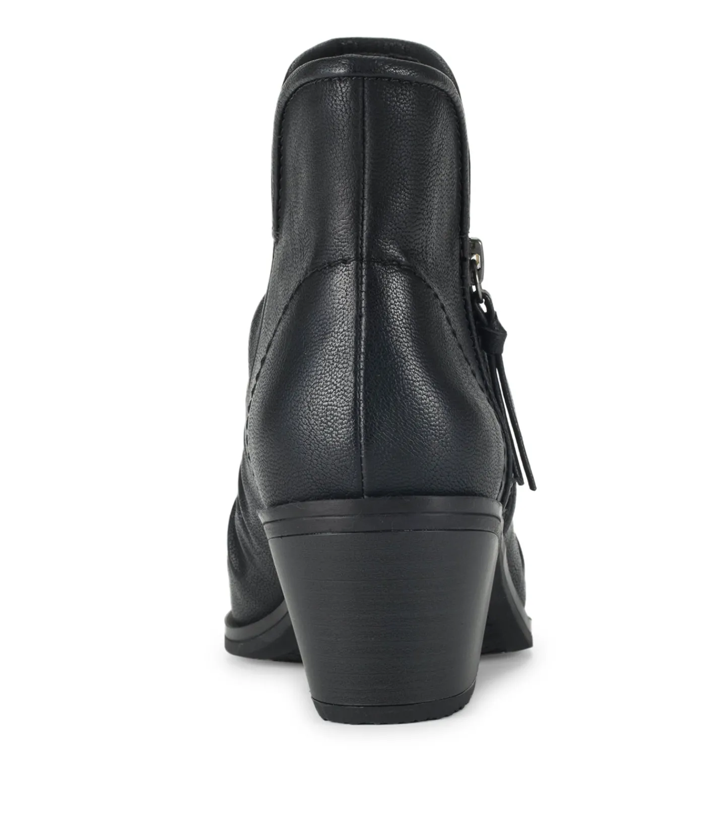 Baretraps Booties-Serenity Block Heel Bootie Black