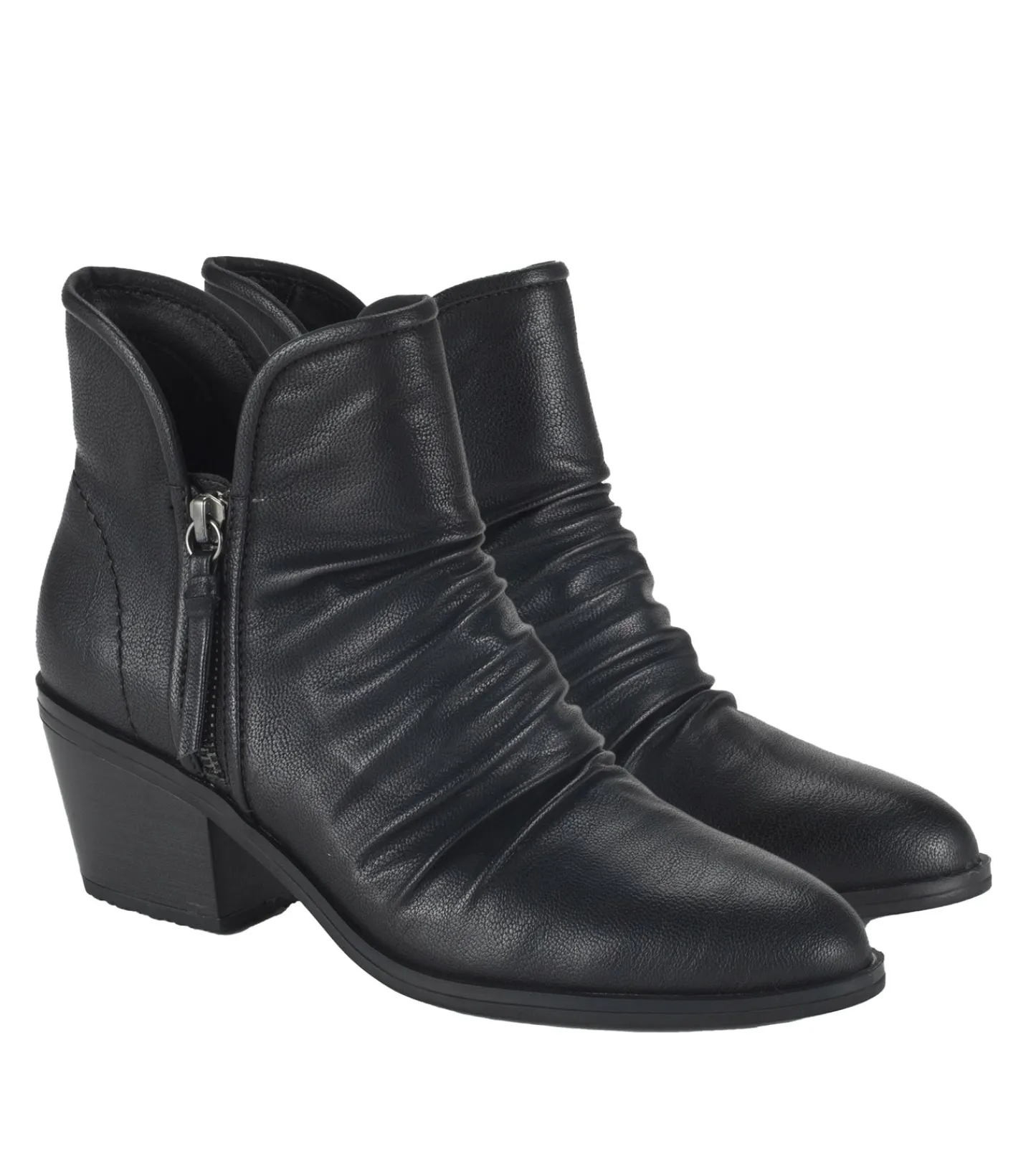 Baretraps Booties-Serenity Block Heel Bootie Black