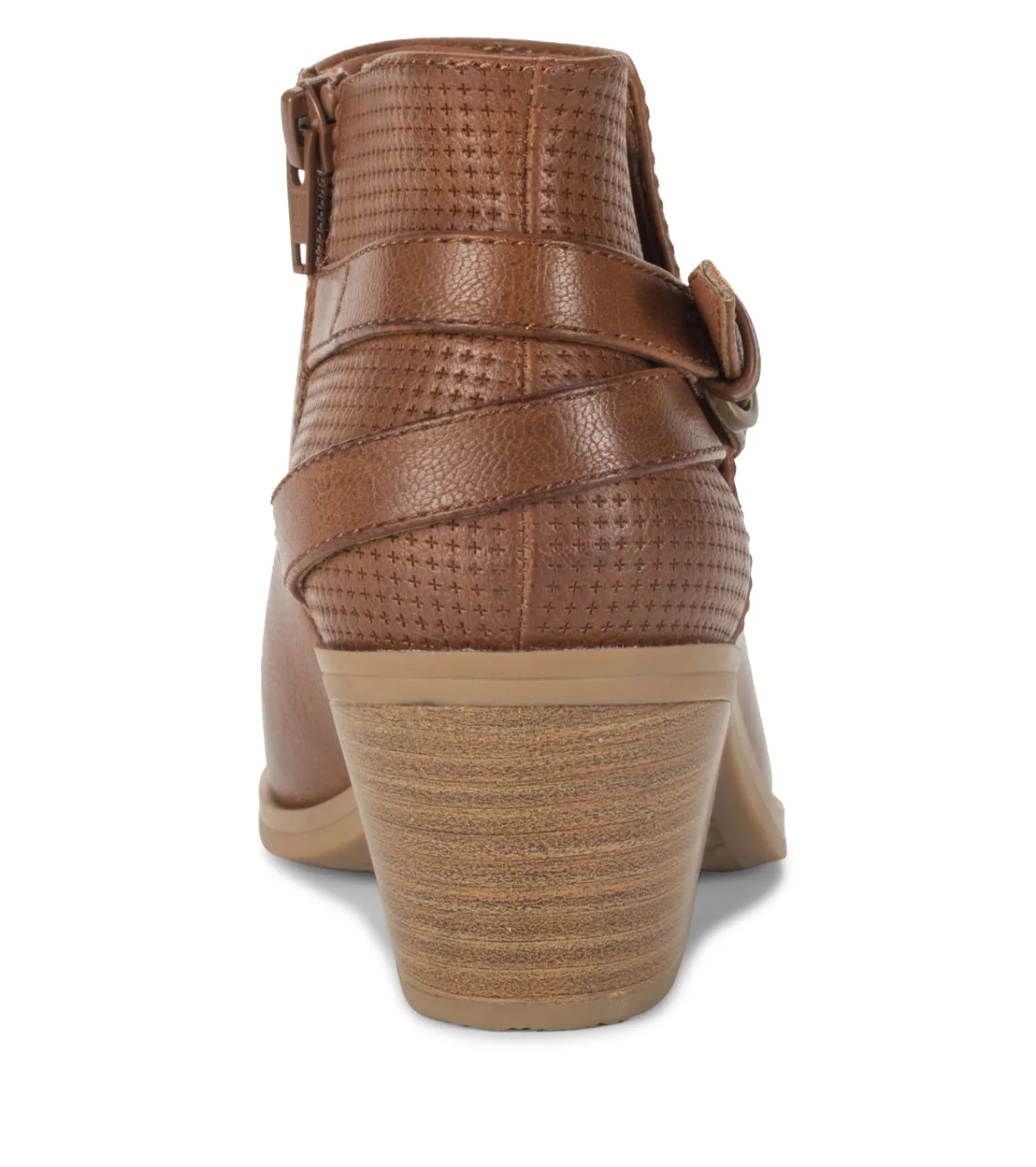 Baretraps Booties-Shannen Block Heel Bootie Walnut