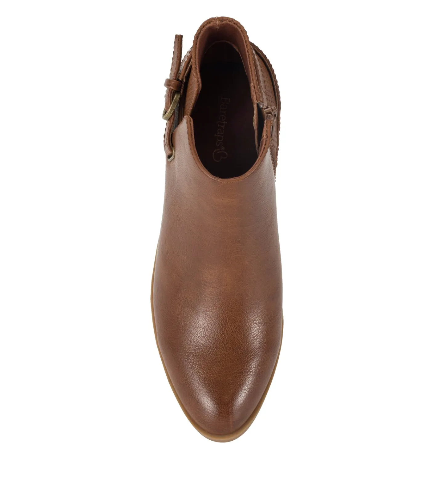 Baretraps Booties-Shannen Block Heel Bootie Walnut