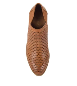 Baretraps Booties-Slaine Ankle Bootie Cognac