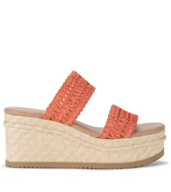 Baretraps Wedge Sandals|Slides & Slip On Sandals-Sophie Wedge Sandal OrangeAid