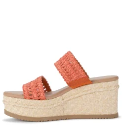 Baretraps Wedge Sandals|Slides & Slip On Sandals-Sophie Wedge Sandal OrangeAid