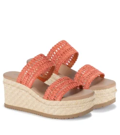 Baretraps Wedge Sandals|Slides & Slip On Sandals-Sophie Wedge Sandal OrangeAid